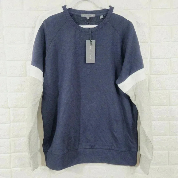 NWT Slate & Stone SZ L Crew Neck Raglan Sweatshirt - Picture 1 of 4